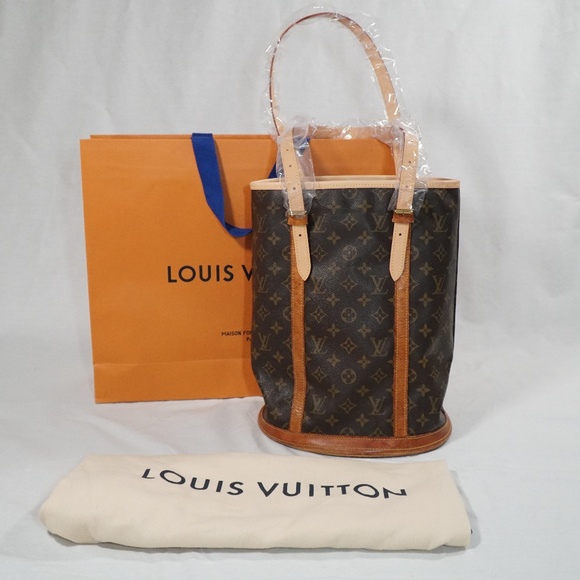 RESTORED LOUIS VUITTON BUCKET GM - Picture 1 of 8